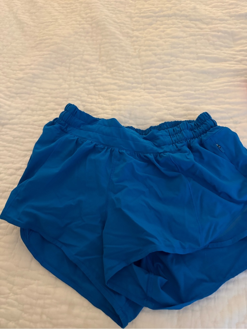 lululemon athletica Blue Womens Running Shorts